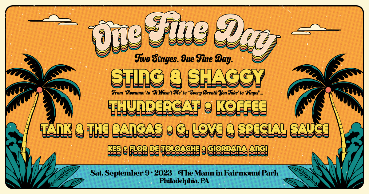 One Fine Day Fest 2023  Official Travel Packages - On Location Music